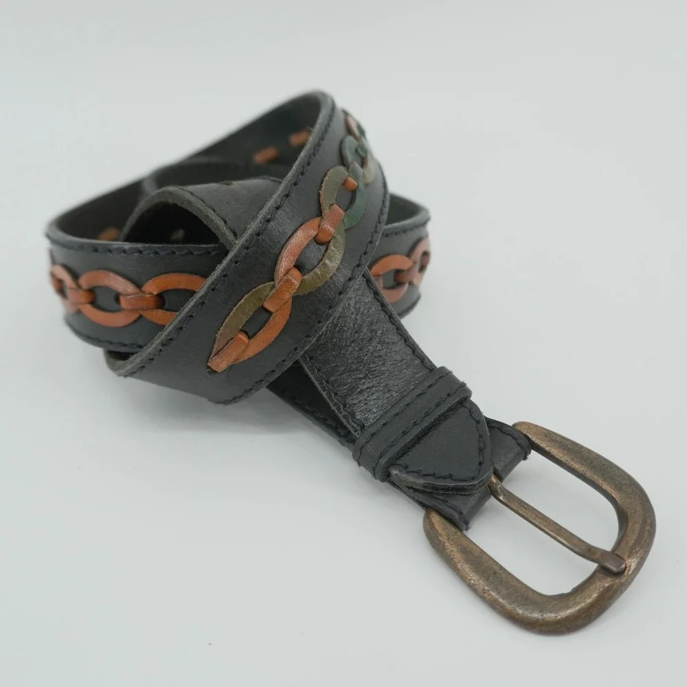 Echo Leather Belt Women Large 32